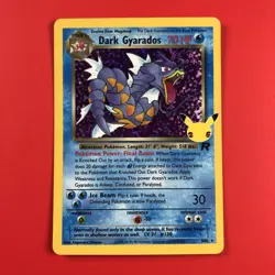 2021 | Pokemon TCG (DARK GYARADOS 8/82 NM | Celebrations) Holo Card English - Image 1
