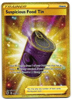 Suspicious Food Tin 080/073 - Champion's Path Secret Rare Pokemon TCG - NM Card - Image 1
