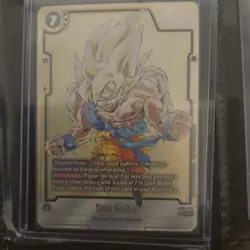 Bandai Dragon Ball Super Card Game Son Goku SCR FB05-119 - Image 1