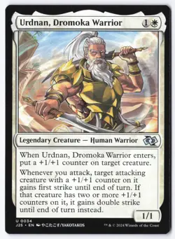 Urdnan, Dromoka Warrior (Anime) U Foundations Jumpstart 34 NM - Image 1