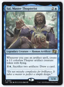 Sai, Master Thopterist (Anime) R Foundations Jumpstart 63 NM - Image 1