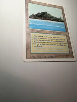 MTG Tropical Island Revised Dual Land – Light Play LP – Magic the Gathering - Image 2