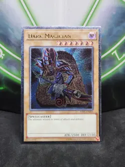 Yugioh Dark Magician YSYR-EN001 Ultimate Rare NM - Image 1