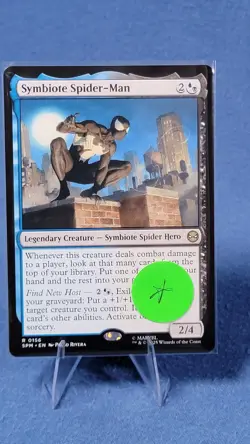 Symbiote Spiderman 156 Rare Marvel's Spider-Man NM MTG * - Image 3