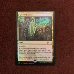 Ghost Quarter Secret Lair Drop Foil 468 NM+ Unplayed MTG Magic Card - Image 1