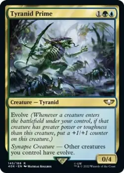 TYRANID PRIME Universes Beyond Warhammer 40000 Commander MTG Magic - Image 1
