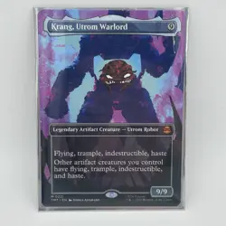 Krang, Utrom Warlord M0221 (Borderless) Teenage Mutant Ninja Turtles MTG NM - Image 1