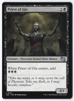 Priest of Gix U Foundations Jumpstart 121 NM - Image 1