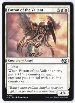 Patron of the Valiant U Foundations Jumpstart 237 NM - Image 1