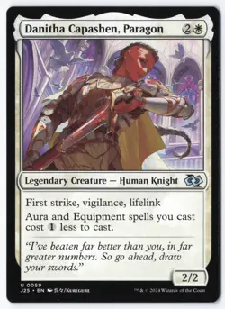 Danitha Capashen, Paragon (Anime) U Foundations Jumpstart 59 NM - Image 1