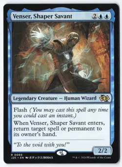 Venser, Shaper Savant (Anime) R Foundations Jumpstart 66 NM - Image 1