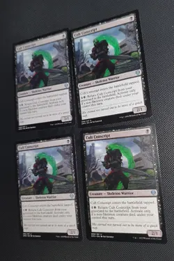 MTG 4 x Dominaria United Uncommon CULT CONSCRIPT NM - Image 1