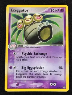 Pokemon Exeggutor 5/112 Holo (LP) - Image 1