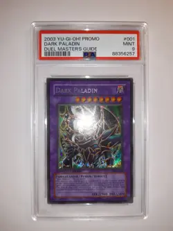 YUGIOH - 2003 - Dark Paladin - DMG-001 - Secret Rare - PSA9 - Image 1