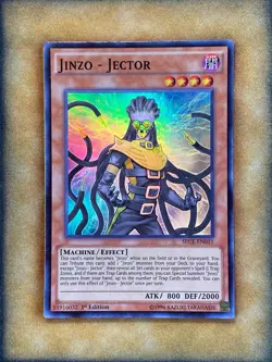Yugioh Jinzo - Jector SECE-EN031 Super Rare 1st Ed NM - Image 1