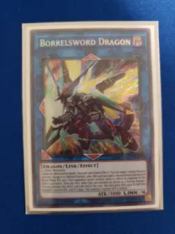 Yugioh Borrelsword Dragon BLHR-EN071 1st Edition Secret Rare Card NM - Image 1
