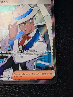 Cyrano ⭐ 230/191 - Surging Sparks | Trainer Ultra Rare Pokemon Card NM/M - Image 4