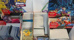 Pokemon TCG 2000 Bulk Card Lot Including 5 EX & Mix Of 100 Holos/Reverse Holos - Image 1