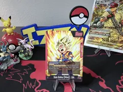 Son Goku (Mini) DA Leader FB05-001 Alt Art New Adventure Dragon Ball Super Card - Image 2