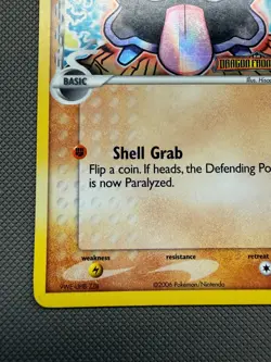 Shellder Delta Species Reverse Holo 63/101 ex Dragon Frontiers Pokemon Card - Image 5
