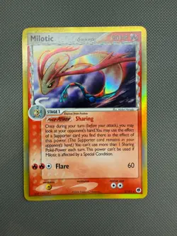 Milotic Delta Species Holo (5/101) ex Dragon Frontiers Pokemon Card - Image 1