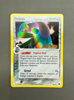 Tropius Delta Species Reverse Holo Rare 23/101 ex Dragon Frontiers Pokemon Card - Image 1