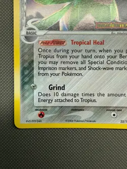 Tropius Delta Species Reverse Holo Rare 23/101 ex Dragon Frontiers Pokemon Card - Image 5