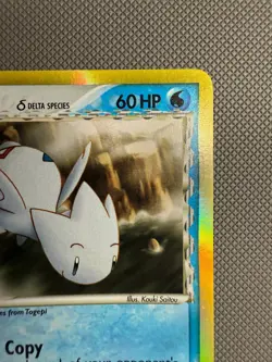 Togetic Delta Species Holo (11/101) ex Dragon Frontiers Pokemon Card - Image 3