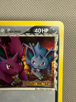 Nidoran Male Delta Species Reverse Holo 57/101 ex Dragon Frontiers Pokemon Card - Image 3