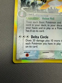 Ampharos Delta Species Holo (1/101) ex Dragon Frontiers Pokemon Card - Image 5