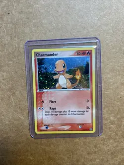 Pokemon TCG— Charmander 113/112 Rare Holo Card FireRed & LeafGreen (2004) - Image 1