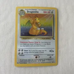 Dragonite (4/62) Holo Fossil Set Pokemon Card! - Image 1