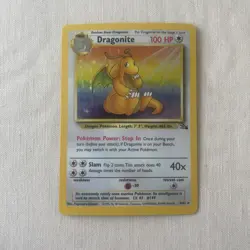 Dragonite (4/62) Holo Fossil Set Pokemon Card! - Image 3