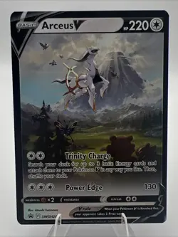 Arceus V SWSH204 Promo Holo SWSH: Sword & Shield Promo Cards NM/LP Pokemon - Image 1