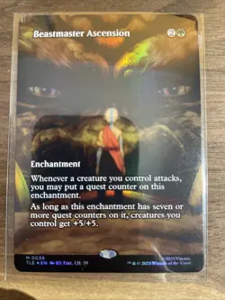 Beastmaster Ascension (Borderless Foil) 0039 - Avatar: The Last Airbender - Mtg - Image 1