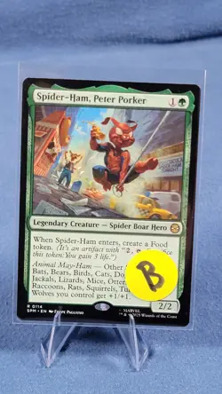 Spider-Ham Peter Porker Regular NM SPM 114 Mtg Marvel's Spider-Man B - Image 3