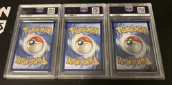 Charizard bundle lot of 3x PSA grade 9 cards - Image 2