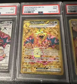 Charizard bundle lot of 3x PSA grade 9 cards - Image 3