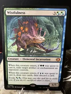 MTG Lorwyn Eclipsed Wistfulness 0252 NM Mythic - Image 1