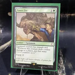Magic the Gathering - Power Fist - PIP - R - LP - Regular - MTG - 0081 - Image 3