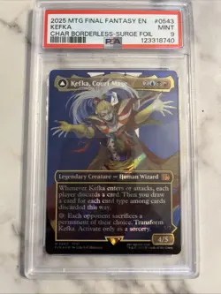 Kefka, Court Mage (0543) (Borderless) (Surge Foil) Final Fantasy Foil - Image 1