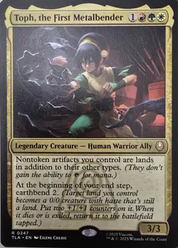 Toph’s Earthbending Army – Avatar MTG Commander Deck | Aang, Iroh, Zuko, Bumi - Image 1