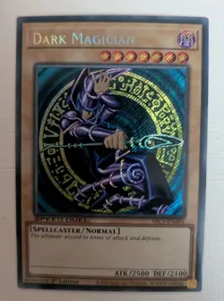 Dark Magician SBC1-ENA01 Secret Rare | Gold Lettering | Yu-Gi-Oh! NM - Image 1