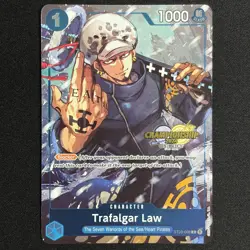 Trafalgar Law ST03-008 Championship 2024 Event Pack Promo Card One Piece - NM - Image 1