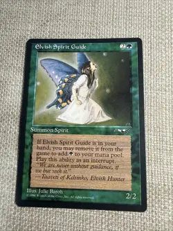 MTG - Elvish Spirit Guide - Alliances - Set of 3- LP (Magic: The Gathering) - Image 2