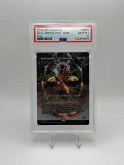 LOW POP! - MTG FOIL - Iron Spider, Civil Warrior 0039 - Marvel Universe - Image 1