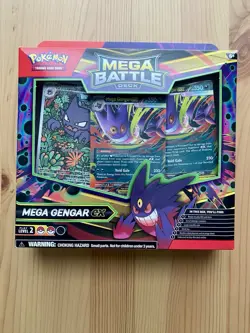 2025 Pokemon Mega Evolution Battle Deck Box GENGAR EX HAUNTER 027 ✅ - Image 1