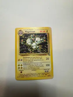 Pokemon Magneton 26/62 Fossil Regular Pre-owned - Image 1