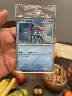 Suicune 026/094 EB Games Stamped Promo Holo Phantasmal Pokemon Card - SEALED - Image 1