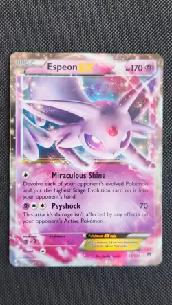Espeon EX 52/122 XY Breakpoint Pokemon TCG - Image 1